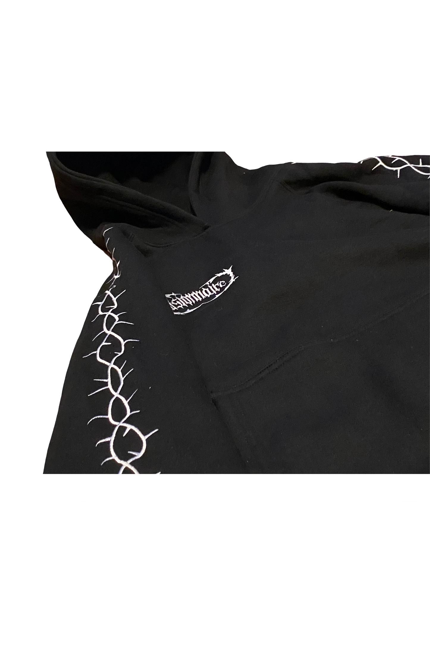 ‘THORNS' HOODIE - Black