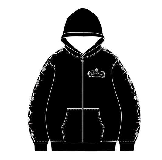 'THORNS' V2 Hoodie - Black