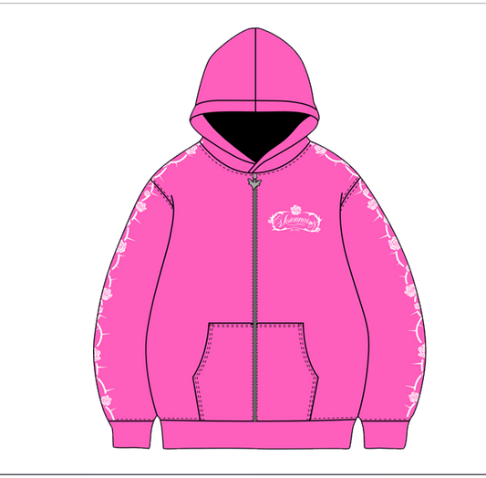 'THORNS' V2 Hoodie - Pink