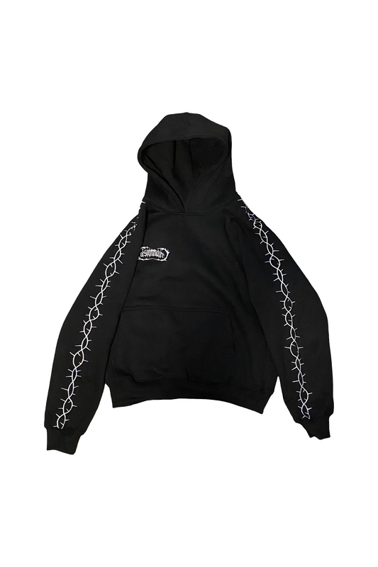 ‘THORNS' HOODIE - Black