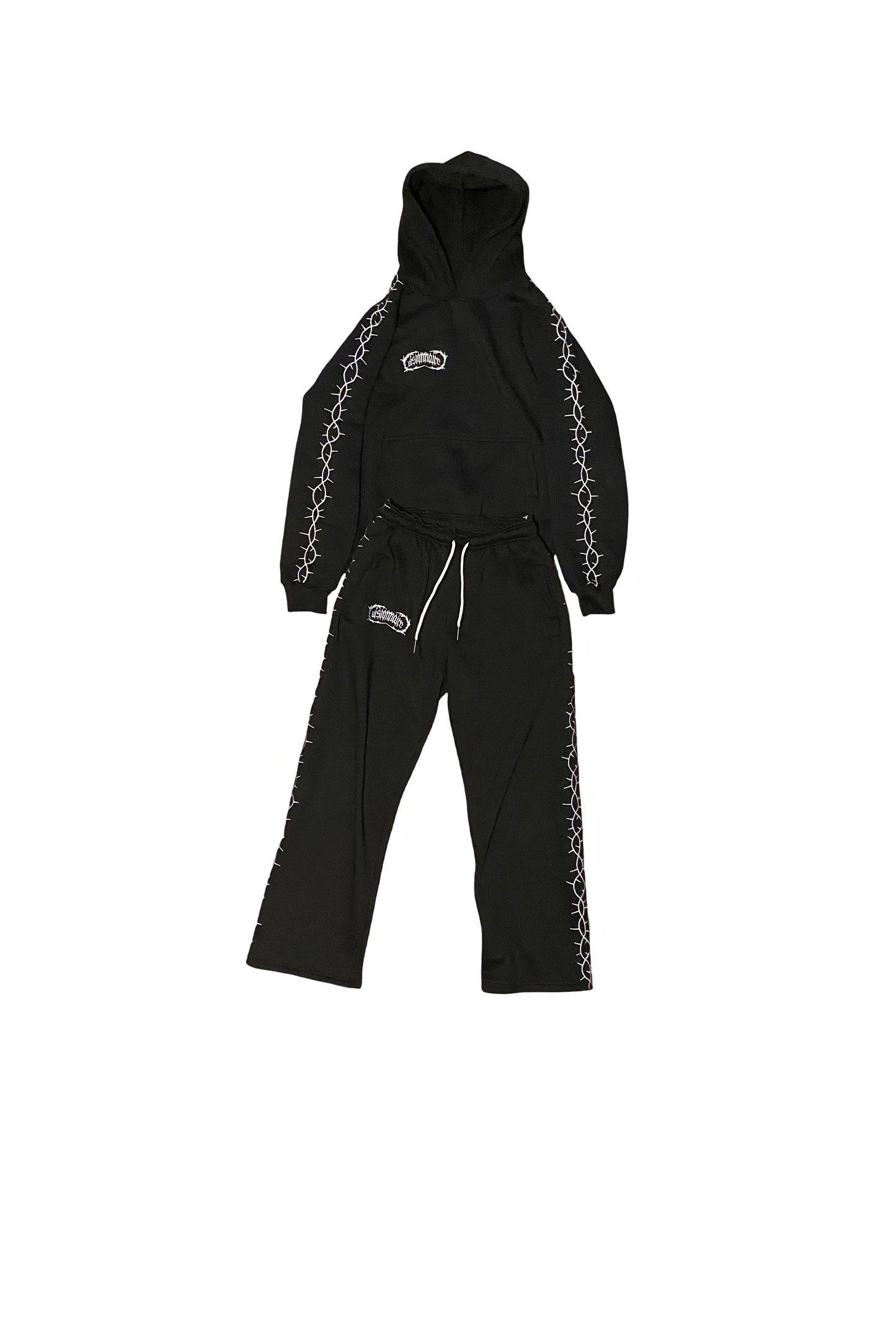 ‘THORNS' SWEATSUIT - Black