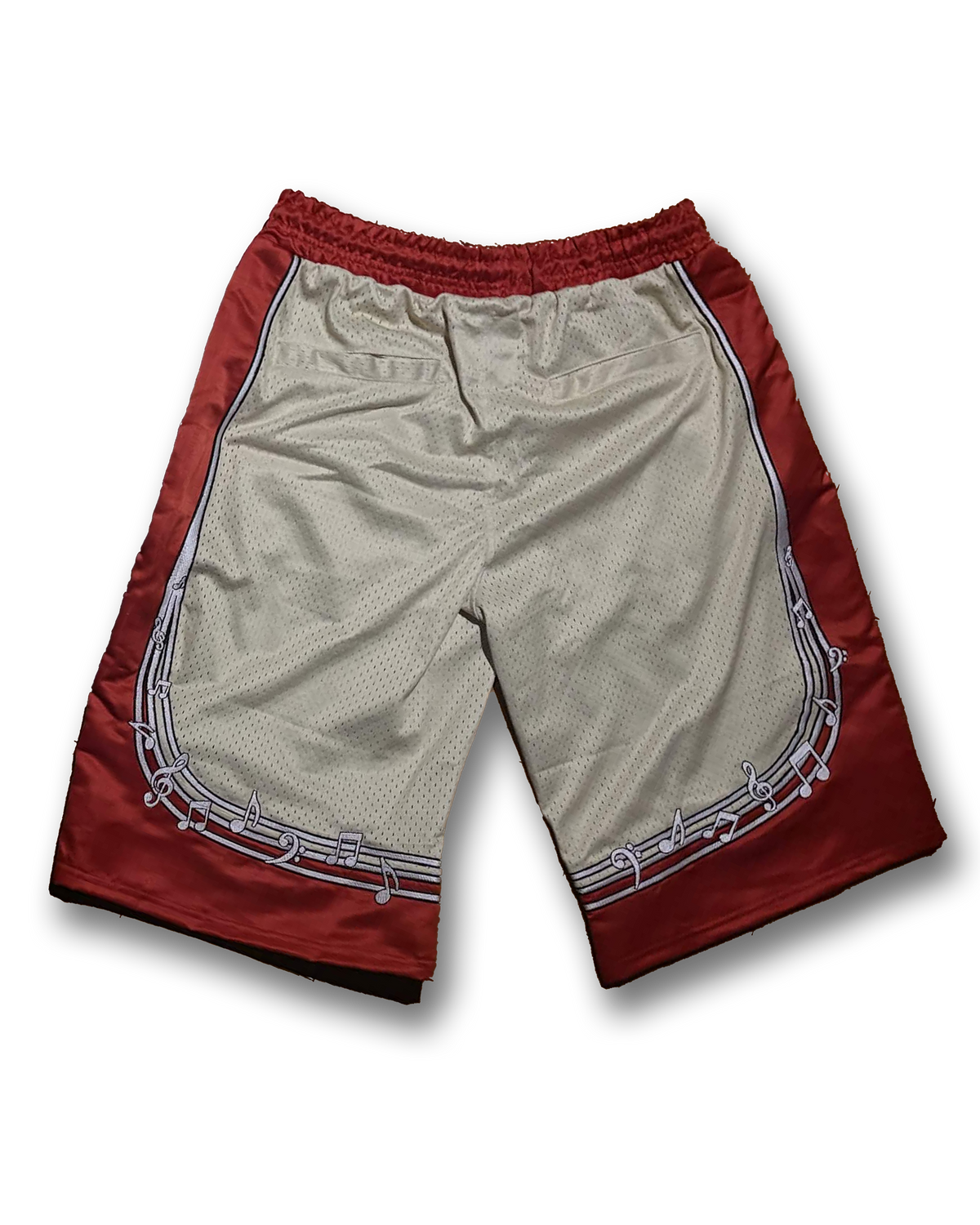 (Pre-Order) 'RHYTHM' Basketball Shorts - Red