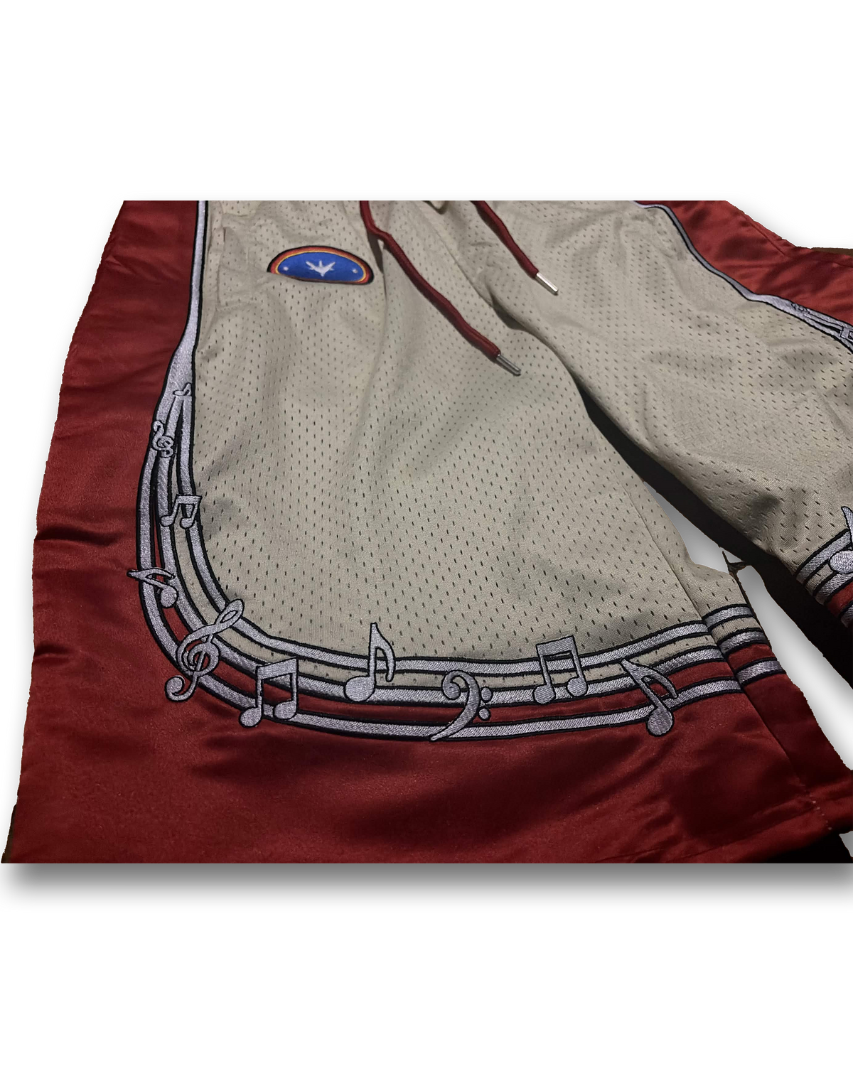 (Pre-Order) 'RHYTHM' Basketball Shorts - Red