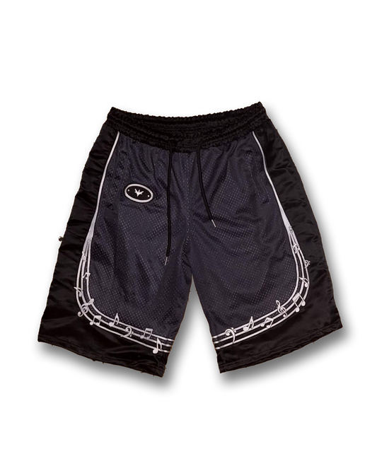 (Pre-Order) 'RHYTHM' Basketball Shorts - Red